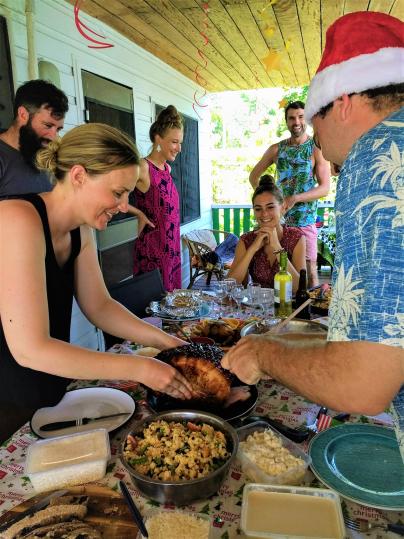 AUS kiwi Vols Xmas lunch The Gotts