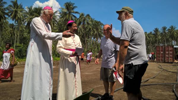 56 Archbishop Panfilo and the Papal Nuncio at the opening of the first house