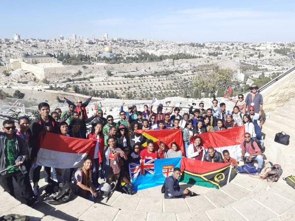 6. VAC students in Jerusalem Israel